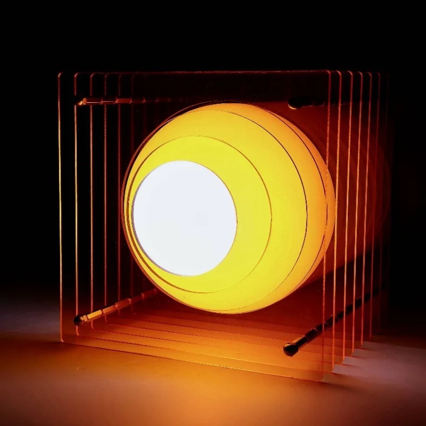 Lighting Decoration Ideas - DIY Akrilik Bin Katmanlı Lamba Ay