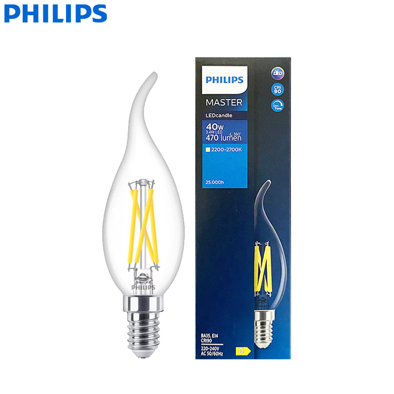 Philips Bulb Led Classic - PHILIPS Master LED Mum E14 Filament