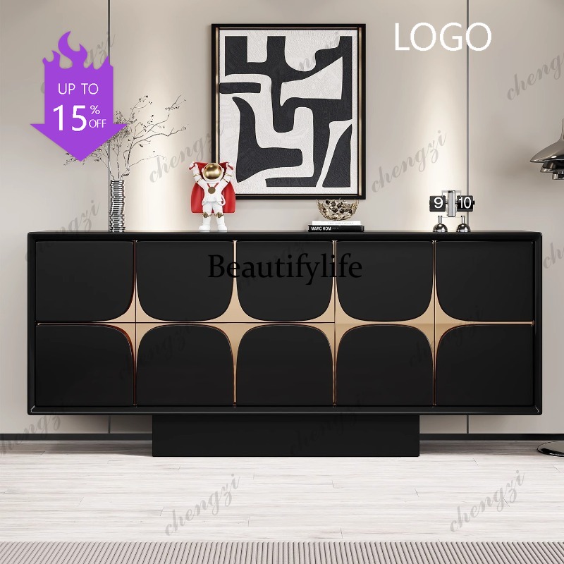 Lighting Decor Bedroom - D1089 İtalyan hafif lüks kapı dolabı