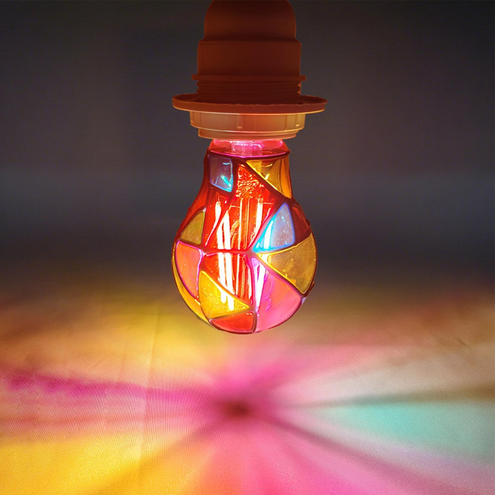 Lighting Christmas Decor - Dekoratif Ampuller, E27 Duy, A60, 6W,