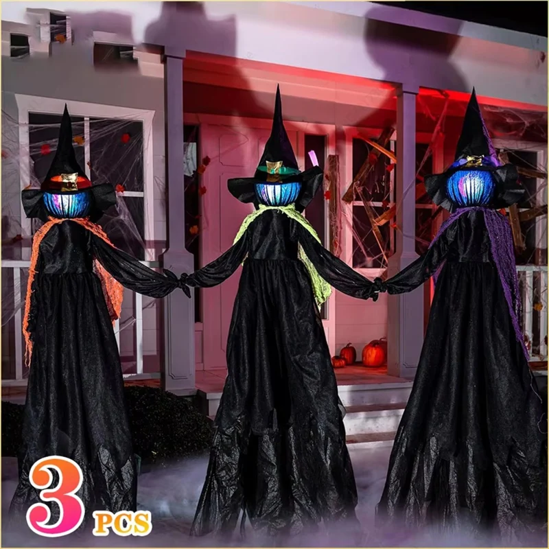 1PCSHalloween Renkli Parlayan  - Up Lighting Decor incelemesi ve fiyatı