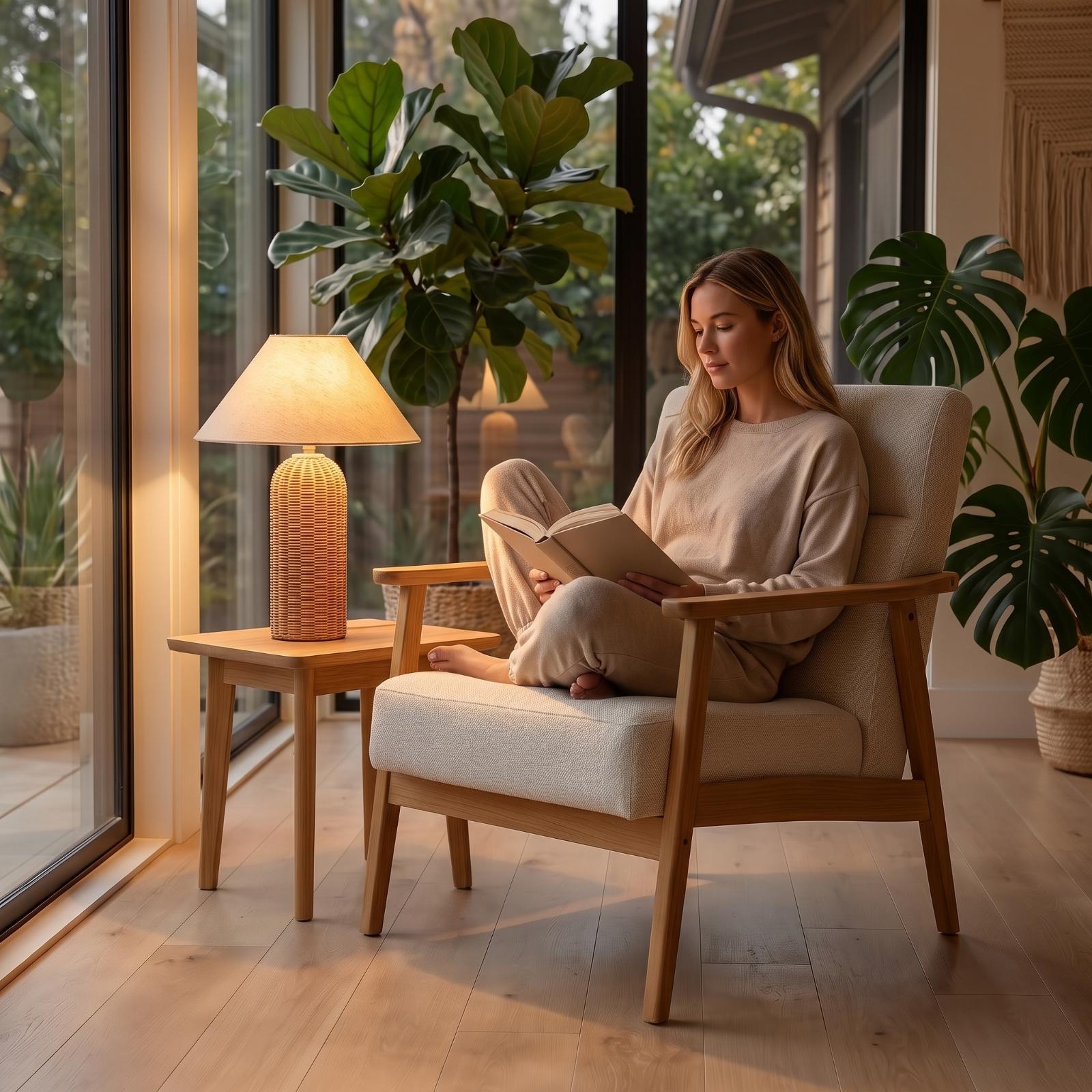 Yatak Başı Lambası Rattan Taba - Decor Lighting Lamps incelemesi ve fiyatı
