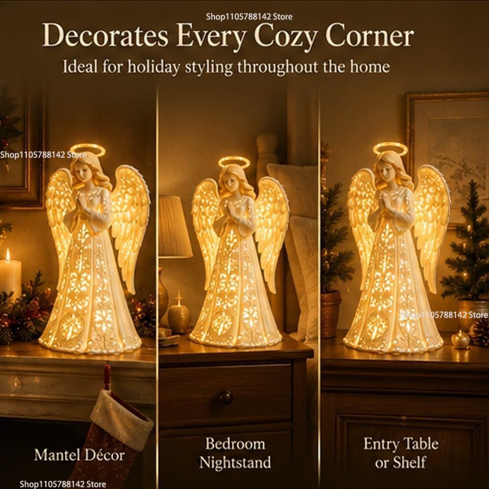 Noel Meleği Temalı Duvar Lamba - Lighting Christmas Decor incelemesi ve fiyatı