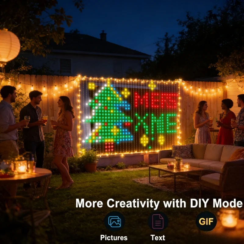 Akıllı 400LED Perde Işıkları,  - Lighting Christmas Decor incelemesi ve fiyatı