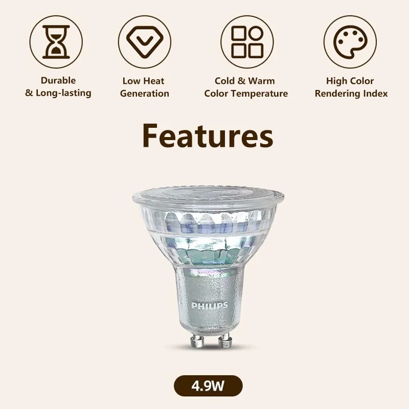 Philips LED GU10 PAR16 Temel M - Philips Bulb Led Classic incelemesi ve fiyatı