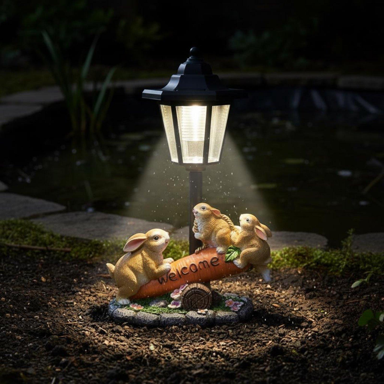 Güneş Enerjili Tavşan Heykeli  - Lighting Decoration Ideas incelemesi ve fiyatı