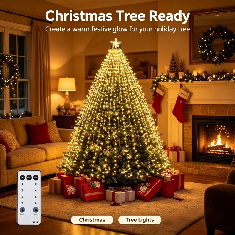 USB LED Peri Işık Dizileri, Ba - Lighting Christmas Decor incelemesi ve fiyatı