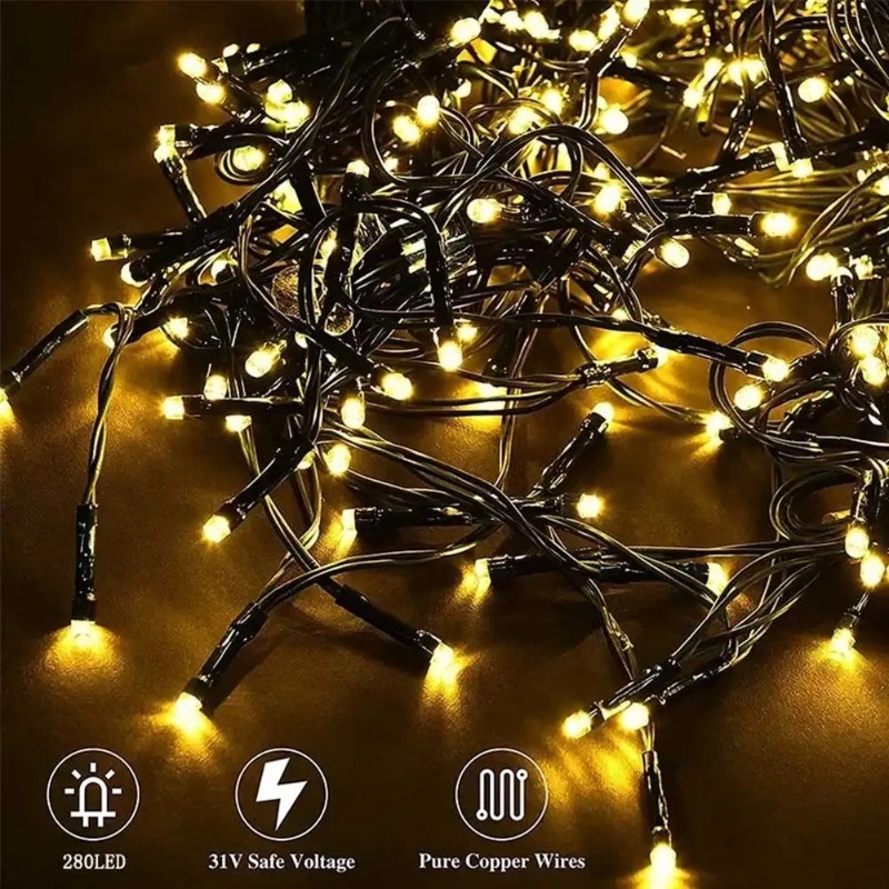 USB LED Peri Işık Dizileri, Ba - Lighting Christmas Decor incelemesi ve fiyatı