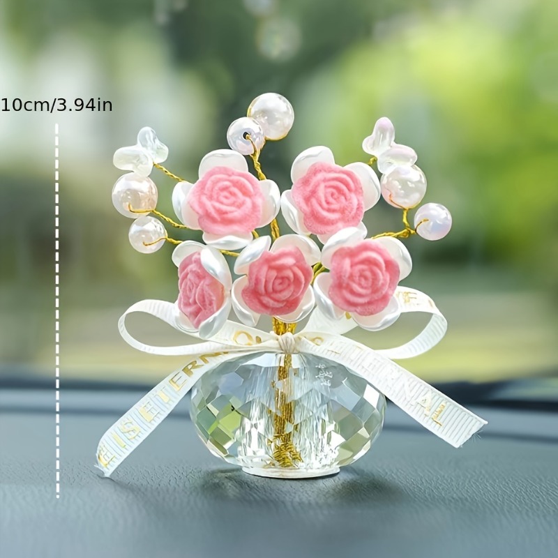 1PC Kristal Cam Gül Pano Süsle - Lighting Mcqueen Bedroom Decor incelemesi ve fiyatı