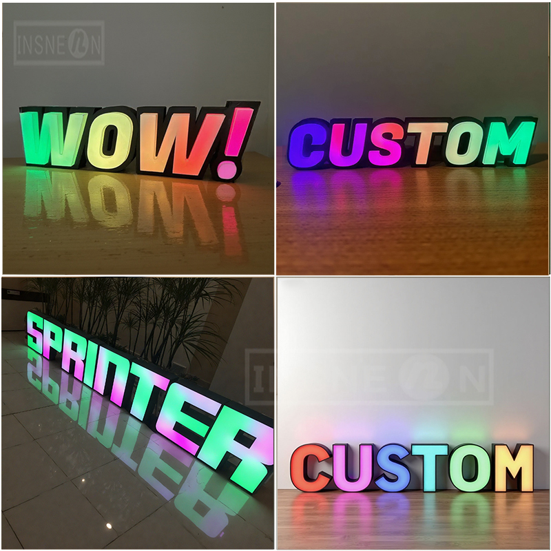 Özel RGB LED Harf Tabelası, Ka - Up Lighting Decor incelemesi ve fiyatı