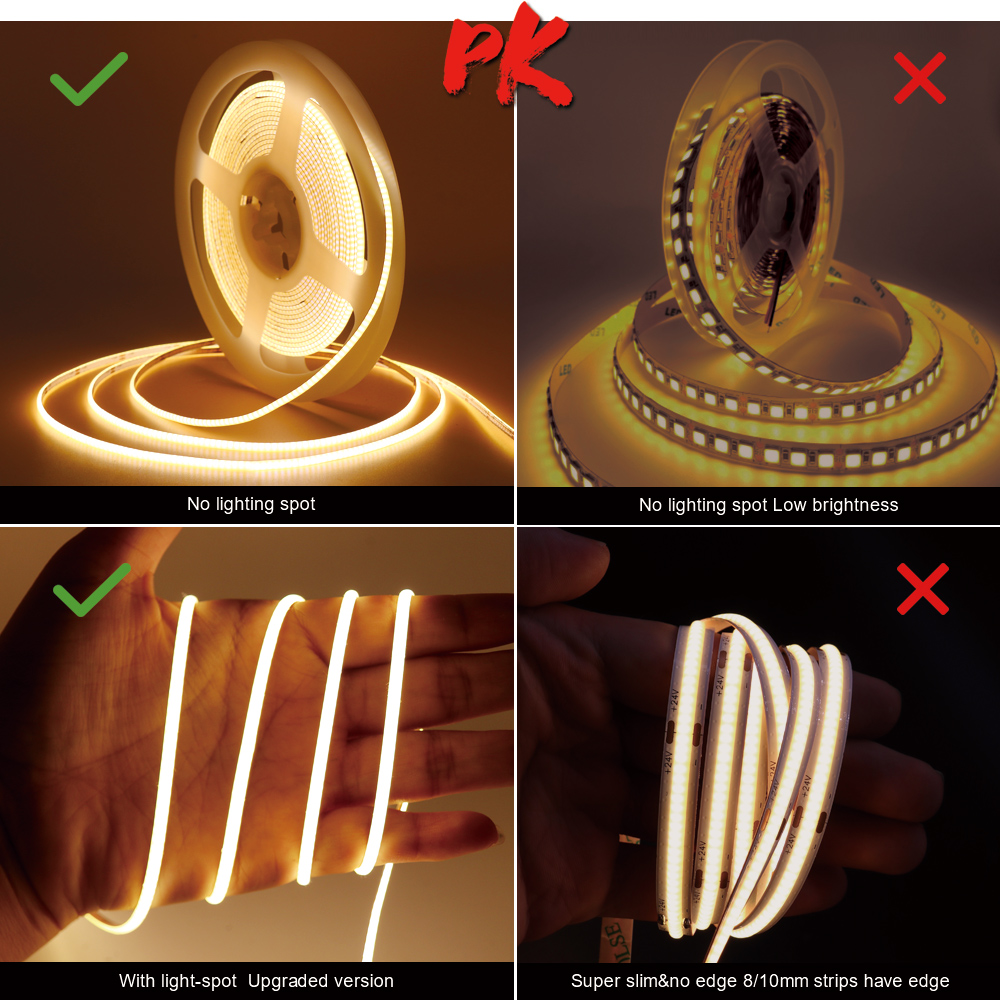 2mm 2.7mm Süper İnce COB LED Ş - Lighting Mcqueen Bedroom Decor incelemesi ve fiyatı