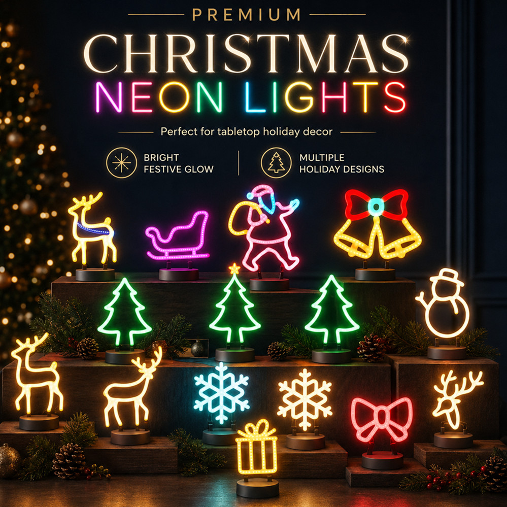 Noel Dekorasyonu LED Neon Işık - Lighting Christmas Decor incelemesi ve fiyatı