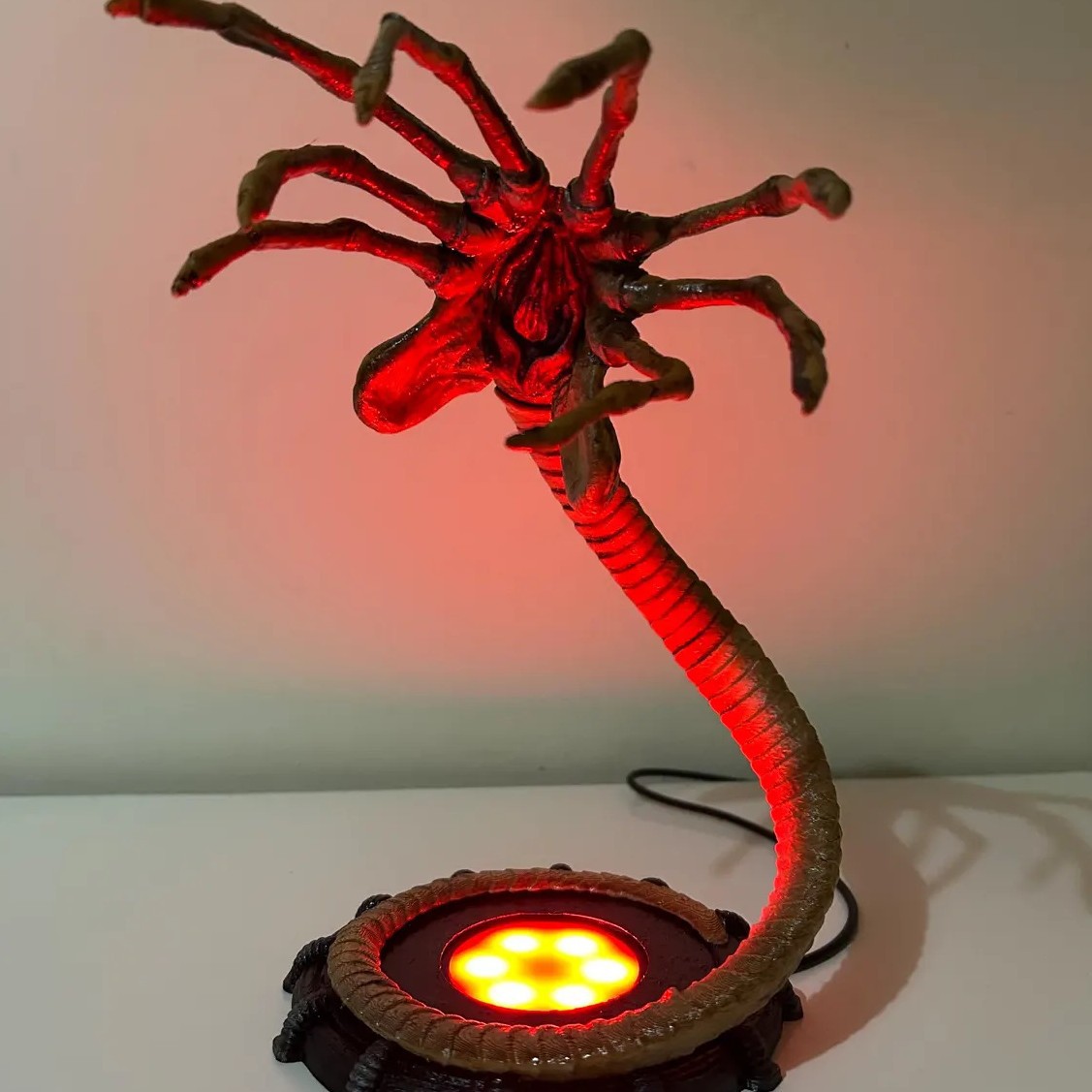 Uzaylı Facehugger Lambası Gece - Lighting Decoration Ideas incelemesi ve fiyatı