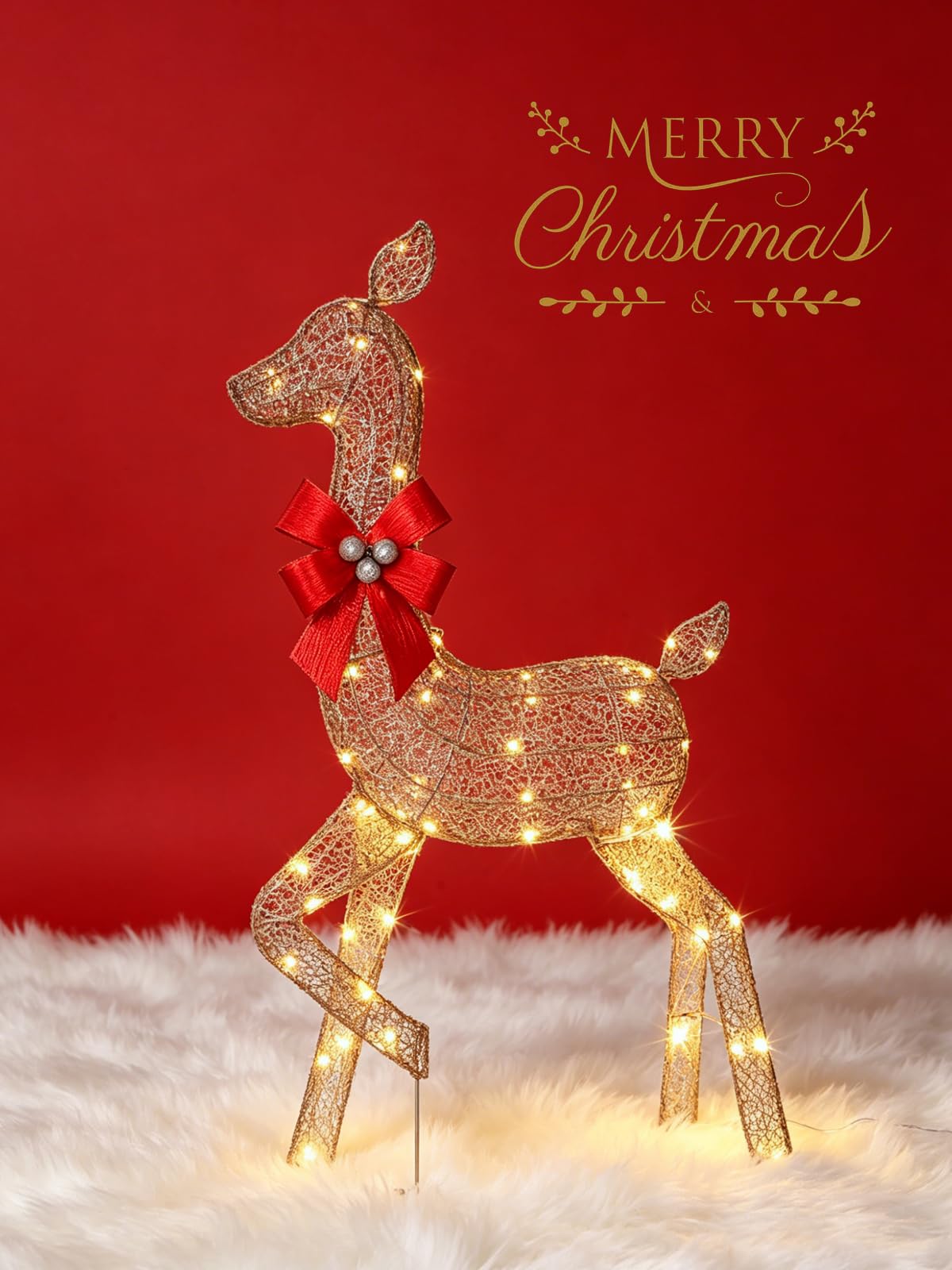 3 Parçalı Işıklı Noel Geyiği A - Up Lighting Decor incelemesi ve fiyatı